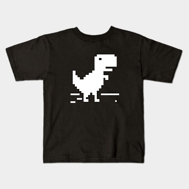 Dino 1 Kids T-Shirt by teeleoshirts